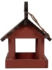 Clayre & Eef Vogelfutterhaus in Rot - (B)17 x (H)25 x (T)21 cm