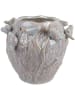 Clayre & Eef Blumentopf in Hellblau - (H)25 x  Ø 20 cm