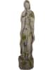 Clayre & Eef Figurka dekoracyjna w kolorze szarym - wys. 67 x Ø 15 cm
