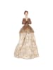 Clayre & Eef Decofiguur "Vrouw" beige/bruin - (B)8 x (H)23 x (D)7 cm