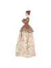 Clayre & Eef Decofiguur "Vrouw" beige/bruin - (B)8 x (H)23 x (D)7 cm
