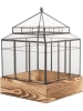 Clayre & Eef Decohuis grijs/lichtbruin - (B)21 x (H)32 x (D)21 cm