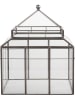 Clayre & Eef Decohuis grijs/lichtbruin - (B)21 x (H)32 x (D)21 cm