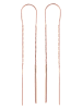 Eclat d'Argent Rosévergold. Ohrhänger mit Edelsteinen