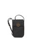 Tory Burch Skórzana torebka w kolorze czarnym na telefon - 8 x 18 x 3 cm