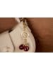 Lucky Bees Hanger goudkleurig/rood