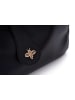 Lucky Bees Schultertasche in Schwarz - (B)32 x (H)21 x (T)12 cm