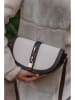 Lucky Bees Umhängetasche in Creme/ Braun - (B)26 x (H)10 x (T)10 cm