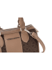 Vince Camuto Henkeltasche in Braun/ Beige - (B)21 x (H)13 x (T)13 cm