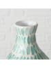 Boltze Vase ''Livas'' in Türkis - (H)31 x Ø 18 cm