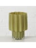 Boltze Vase ''Ragusa'' in Grün - (H)24 x Ø 17,7 cm