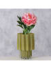 Boltze Vase ''Ragusa'' in Grün - (H)24 x Ø 17,7 cm