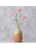 Boltze Vaas ''Palona'' beige - (H)14 x Ø 10 cm