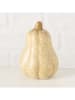 Boltze 4er-Set: Dekoaufsteller "Pumpky" in Creme