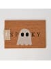 Boltze Wycieraczka "Spooky" w kolorze jasnobrązowo-białym - 60 x 40 cm