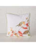Boltze Kissen ''Kehly'' in Weiß/ Grün - (L)45 x (B)45 cm