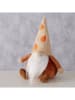 Boltze Dekofigur "Elvin" in Beige/ Orange - (H)35 cm