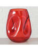 Boltze Wazon "Lojin" w kolorze czerwonym - wys. 17,3 x Ø 14 cm