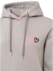 Zwillingsherz Hoodie "Lima" in Grau