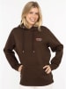 Zwillingsherz Hoodie "Lima" bruin