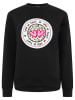 Zwillingsherz Sweatshirt "Romy" in Schwarz
