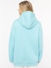 Zwillingsherz Hoodie "Kelly" in Türkis