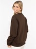 Zwillingsherz Bluza "Wild Side" w kolorze brązowym