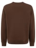 Zwillingsherz Sweatshirt "Wild Side" in Braun