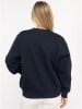 Zwillingsherz Sweatshirt "Smile" in Dunkelblau