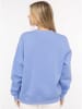 Zwillingsherz Sweatshirt "Smile" in Hellblau