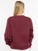 Zwillingsherz Bluza "Wild and Free" w kolorze bordowym