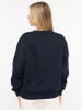 Zwillingsherz Bluza "Happy Vibes" w kolorze granatowym
