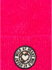 Zwillingsherz Mütze "Wild at Heart" in Pink