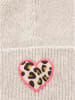 Zwillingsherz Muts "Leo-Herz" beige