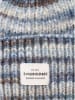 Zwillingsherz Muts "Rainbow" lichtblauw/donkerblauw