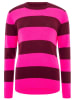 Zwillingsherz Kaschmir-Pullover in Pink/ Bordeaux