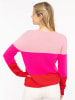 Zwillingsherz Kaschmir-Pullover in Pink/ Rot/ Rosa