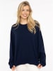 Zwillingsherz Kasjmieren trui donkerblauw