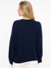 Zwillingsherz Kasjmieren trui donkerblauw