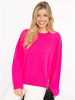 Zwillingsherz Kaschmir-Pullover in Pink