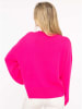 Zwillingsherz Kaschmir-Pullover in Pink