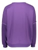 miss goodlife Sweatshirt "Love more" in Lila