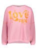 miss goodlife Bluza "Love more" w kolorze jasnoróżowym