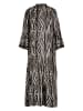 miss goodlife Kleid "Zebra" in Schwarz/ Creme