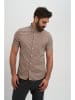 Marks & Spencer Blouse beige/lichtbruin/donkerblauw
