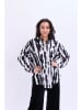 Marks & Spencer Linnen blouse zwart/wit