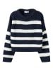name it Sweter w kolorze granatowo-białym