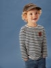 name it Longsleeve "Nitu" in Dunkelblau/ Weiß