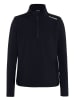 Chiemsee Fleecepullover in Schwarz