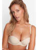 trendyol Push-Up-BH in Creme